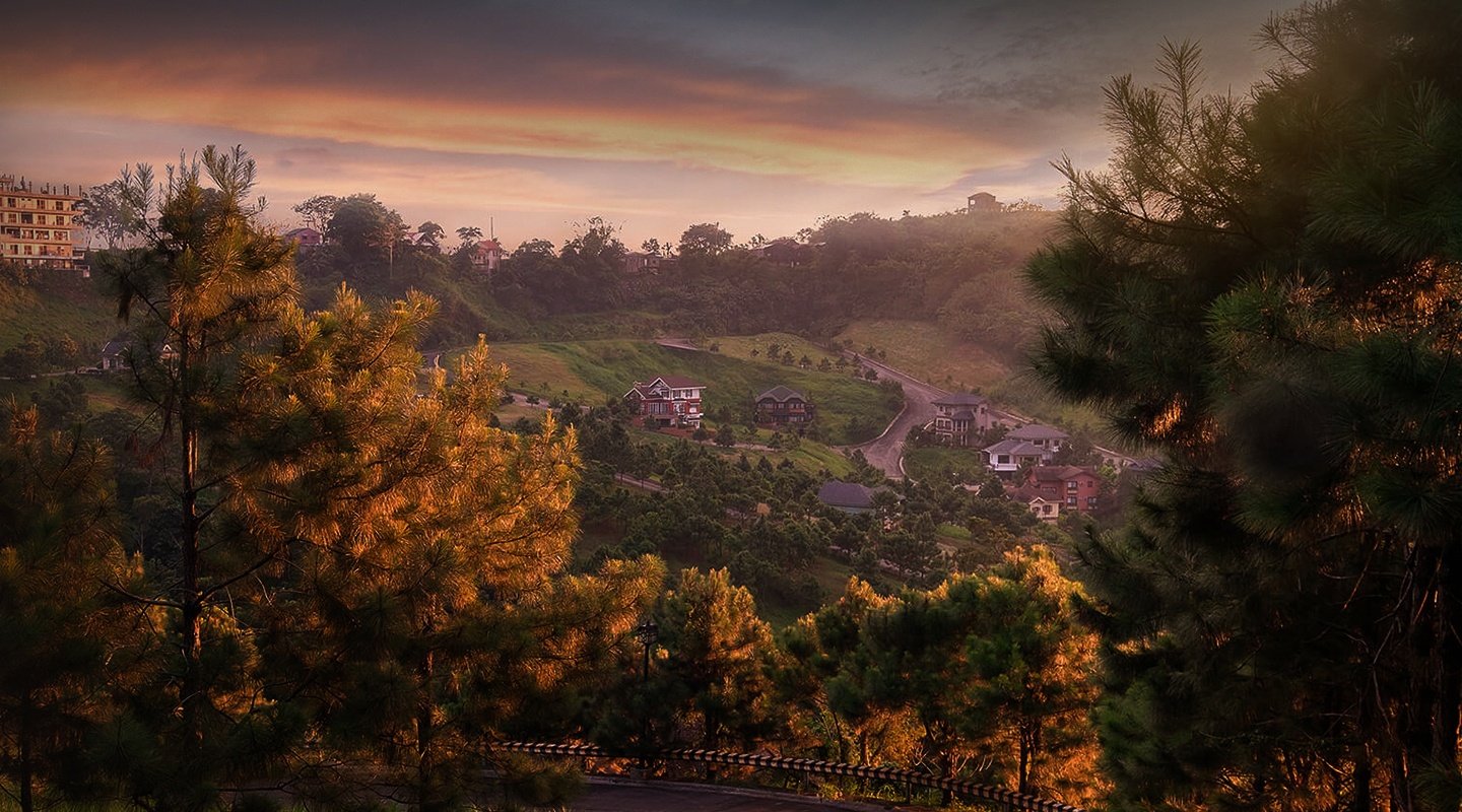 Wide angled shot of the beautiful sceneries of Crosswinds Tagaytay | Luxury Homes by Brittany