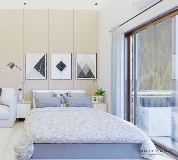 Studio Unit with Balcony Bedside | Crosswinds Tagaytay | Alpine VIllas | Luxury Homes by Brittany Corporation