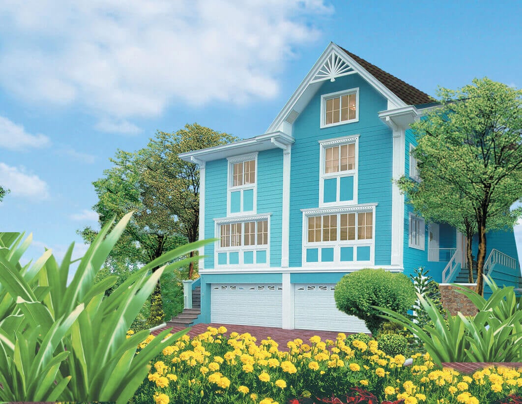 Vista Alabang | La Posada | Quadrille House Model Facade | Luxury Homes by Brittany Corporation