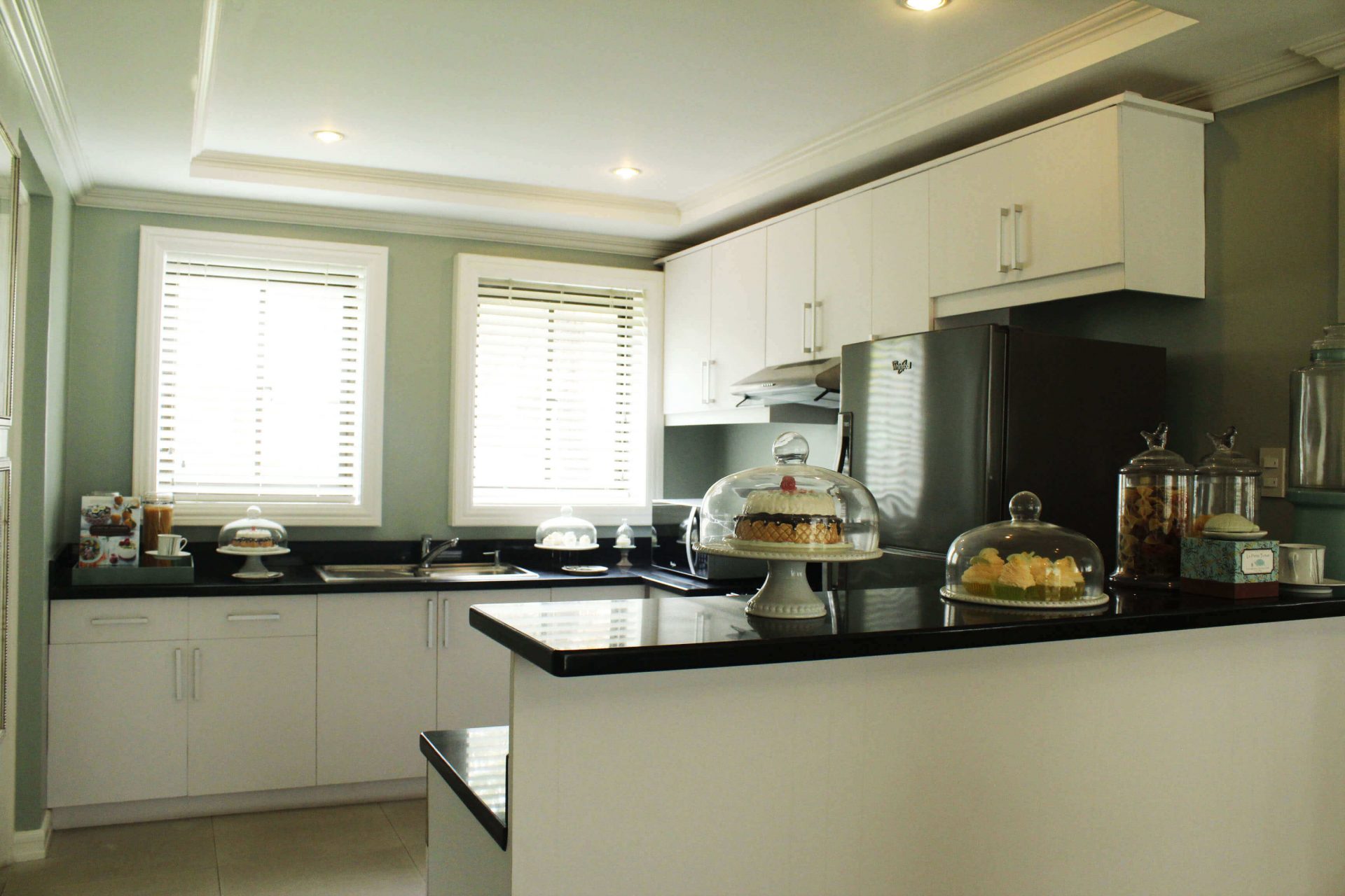 Vista Alabang | Portofino South | Leandro House Model Kitchen and Pantry | Luxury Homes by Brittany Corporation