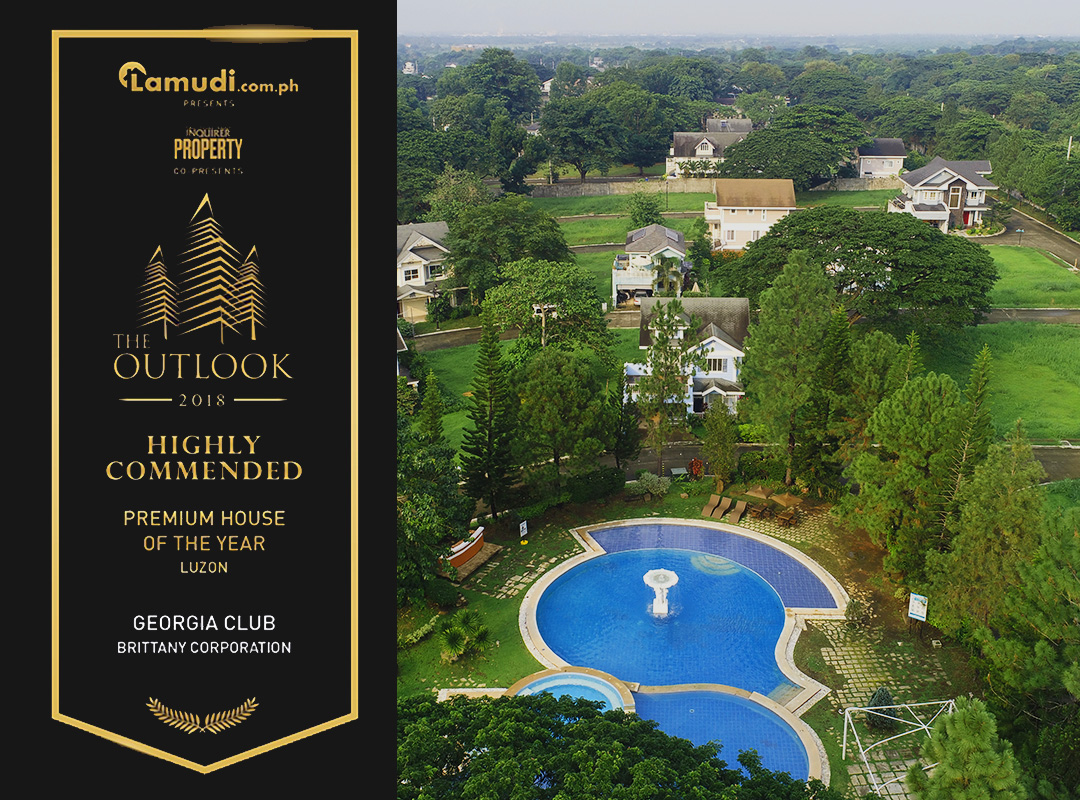 Georgia Club as Highly Commended Best Premium House of 2018
