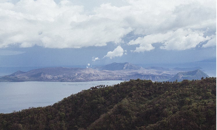 A view of Taal Volcano | Luxury Homes by Brittany Corporation