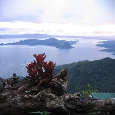 View of Taal Lake from the city of Tagaytay | Luxury Homes by Brittany