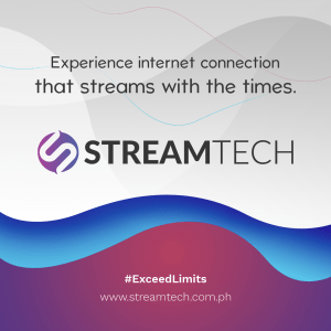 Streamtech poster on reliable internet connection in Brittany properties | Luxury homes by Brittany Corporation