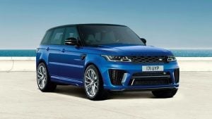 Blue Range Rover Sport by Land Rover Luxury Cars Brittany Corporation