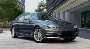 Dark Grey BMW 7 Series 740Li Luxury Cars Brittany Corporation