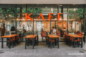 Kaff Coffee Shop in Sta Rosa Laguna near the beautiful mansions and luxury homes of Brittany Santa Rosa