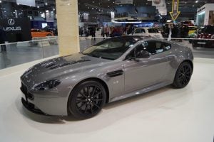 Silver Aston Martin V12 Vantage S Luxury Cars