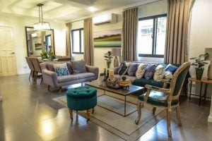 Modern nuxury living room interior in Philippines