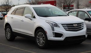 White Cadillac XT5 Brittany Corporation