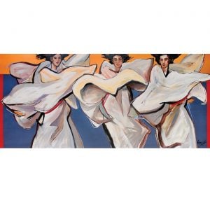 Philippine painting: Dance of Isadora