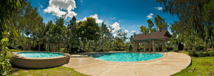 The swimming pool at Crosswinds Tagaytay | Luxury Homes by Brittany Corporation