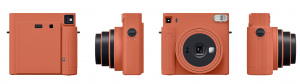 Orange Terra Cotta weekend travel item camera