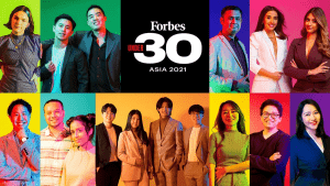 Forbes 30 under 30 official poster | luxury homes by brittany corporation