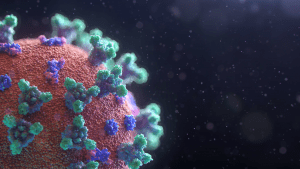 micro image of covid delta variant virus | luxury homes by brittany corporation