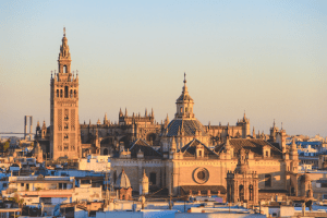 Traveling around Europe should include a typical afternoon with Spain’s golden sunset.