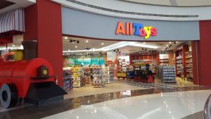Alltoys in evia lifestyle center located beside luxury houses and lots for sale in Daang Hari portofino alabang | luxury homes by brittany corporation