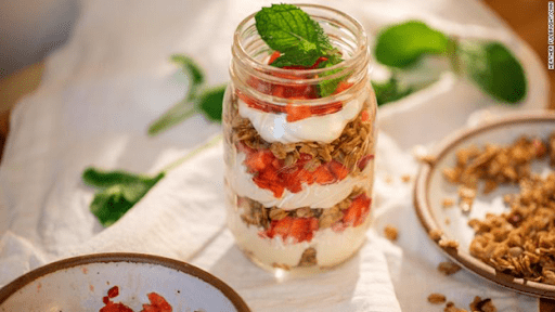 Greek Granola Parfait | Luxury Homes by Brittany Corporation