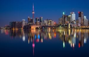 Ontario at night city skyline luxury homes and luxury condos luxury condominiums perfect for vegan travel | luxury homes by brittany corporation