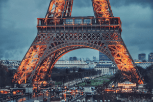 Traveling around Europe wont be complete without visiting The Eiffel Tower, an iconic spot in Paris, France.