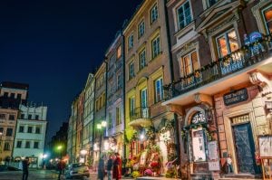 Warsaw Poland buidlings with lights vegan travel idea expereince luxury homes and streets condominiums in the philippines brittany corporation | luxury homes by brittany corporation