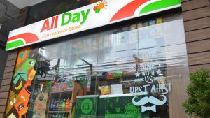 all day convenience store in evia lifestyle center beside luxury houses and lots for sale portofino alabang | luxury homes by brittany corporation