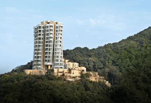 Opus hong kong luxury condominium surrounded by greenery on a mountain | luxury homes by brittany corporation