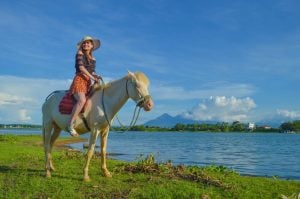 horseback riding at lake caliraya in caliraya resort club luxury homes in laguna | Luxury Homes by Brittany Corporation
