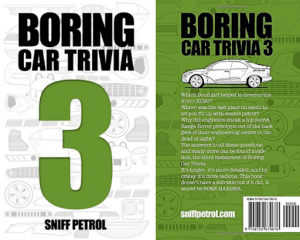 boring car trivia by sniff petrol book | luxury homes by brittany corporation 