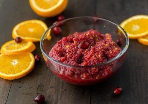 cranberry orange relish | luxury homes by brittany corporation