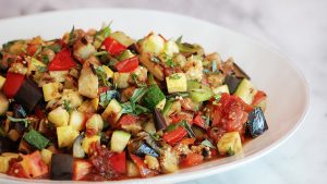 grilled-ratatouille-salad | luxury homes by brittany corporation