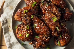 Homemade Spicy Korean Chicken Wings | luxury homes by brittany corporation