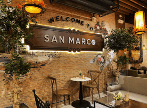 san marco la famiglia restaurant in evia lifestyle center luxury homes | luxury homes by brittany corporation