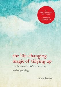 the life changing magic of tidying up marie condo book cover | luxury homes by brittany corporation