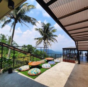 beautiful outdoor dining spot in tagaytay | luxury homes by brittany corporation