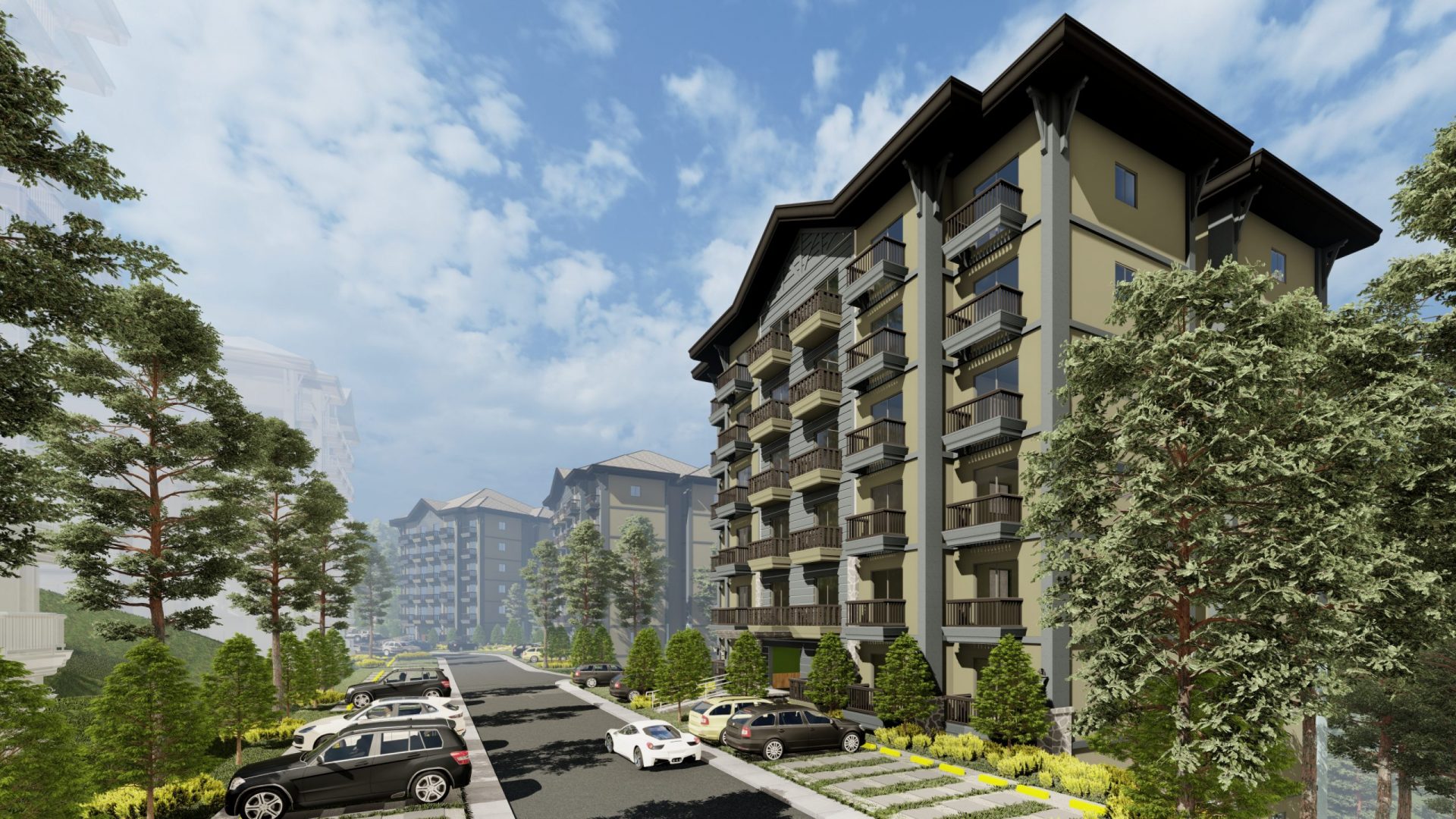 Alpine Villas Bernese Tower Luxury Condominium For Sale in Tagaytay