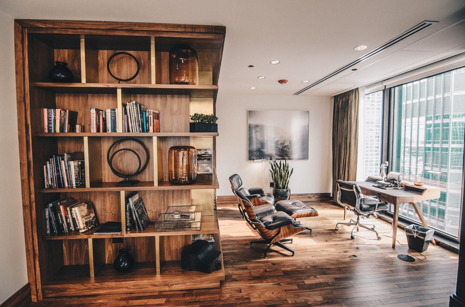 Books and a Vintage Interior Design Photo from Pexels Website