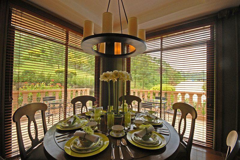 Dining Room at Crosswinds Suites