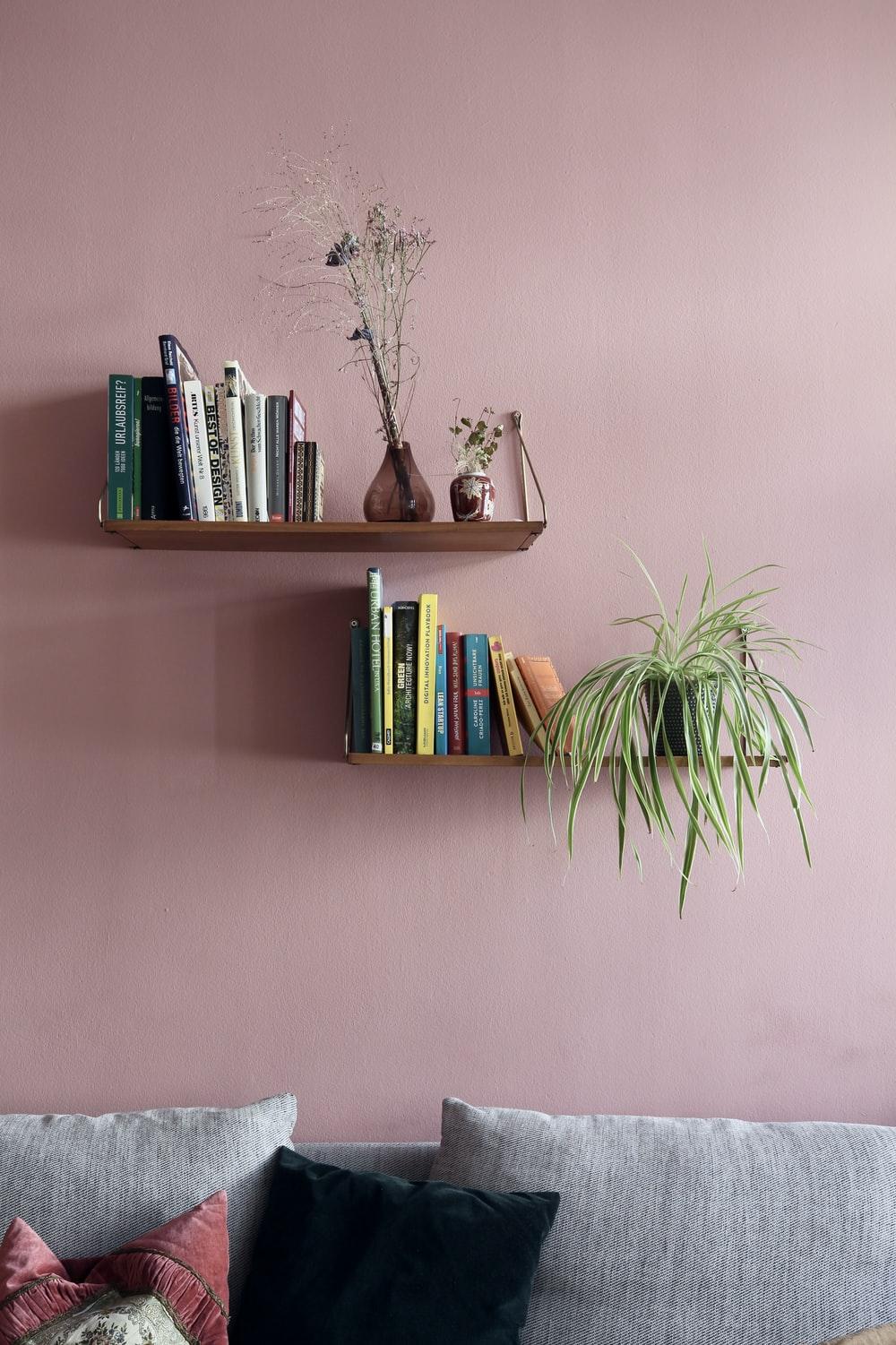 Floating shelves can also add visual interest to your small space. Photo from Unsplash.
