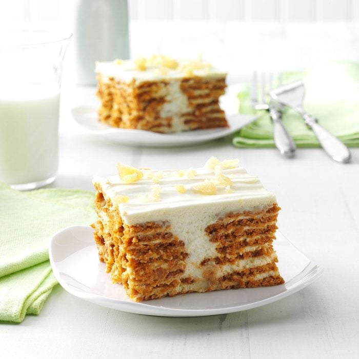 Lemon-Ginger Icebox Cake