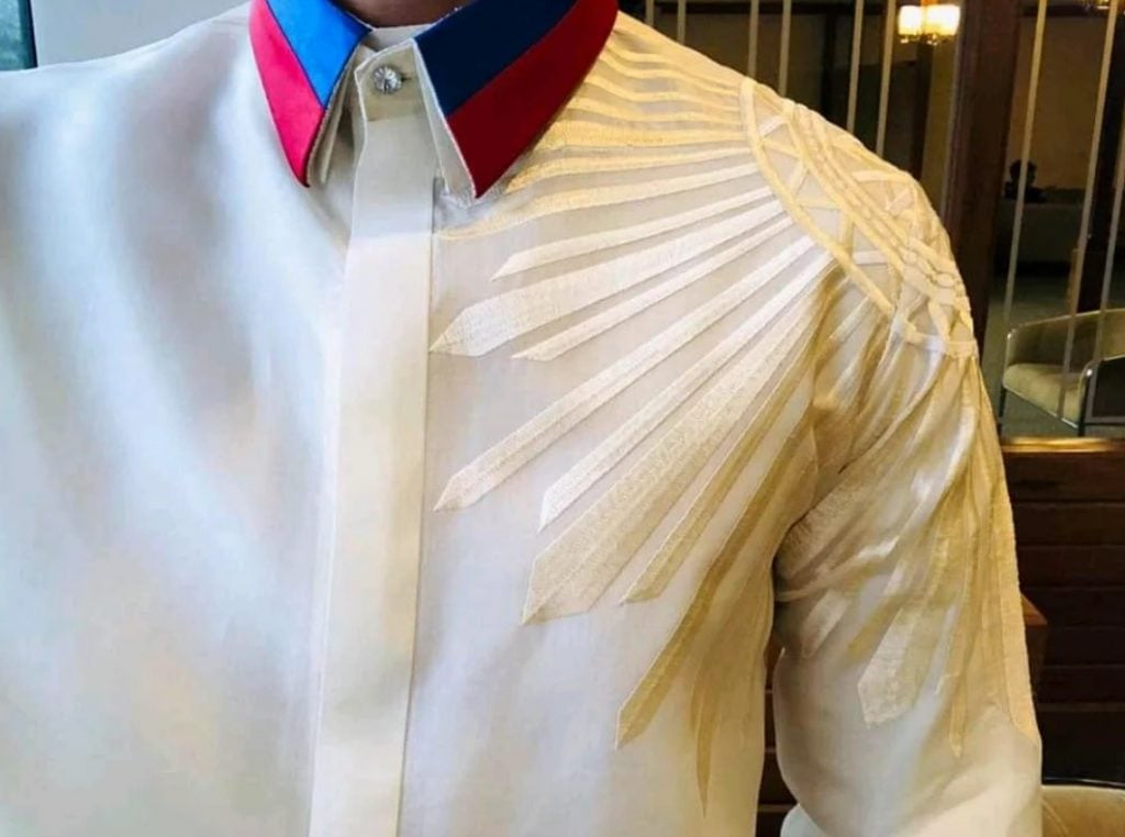 PH teams SEA Games 2019 official Barong Tagalog by Francis Libiran