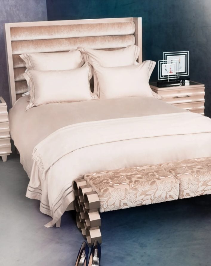 The Crawford Bed luxurious wood furniture