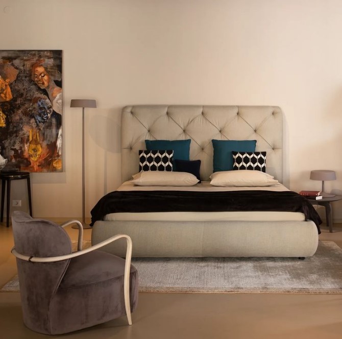 italian interiors by selva bed