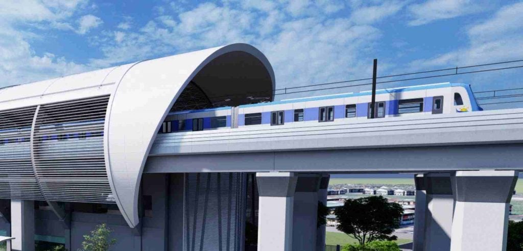 ADB Unveils South Commuter Railway Project Model Photos - Pinoy Builders