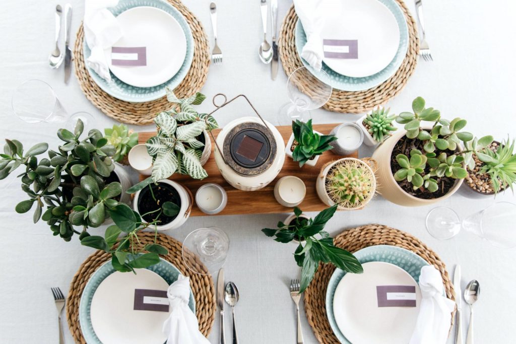 Good celebration is better with good foot with a beautiful holiday tablescape