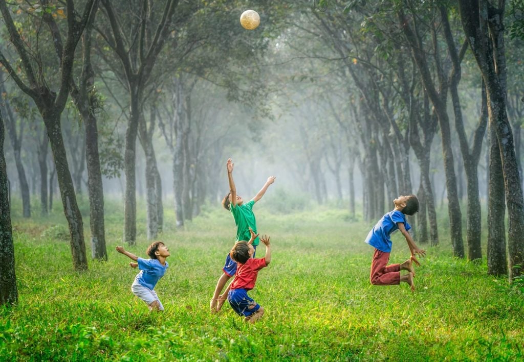 Planning to move in the South? Here's What To Consider | Brittany Having kids play outside is a good point to consider - Photo from Unsplash Website