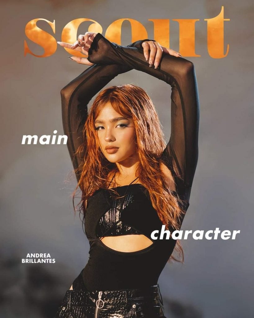 Scout Magazine's latest issue featuring young actress, Andrea Brillantes