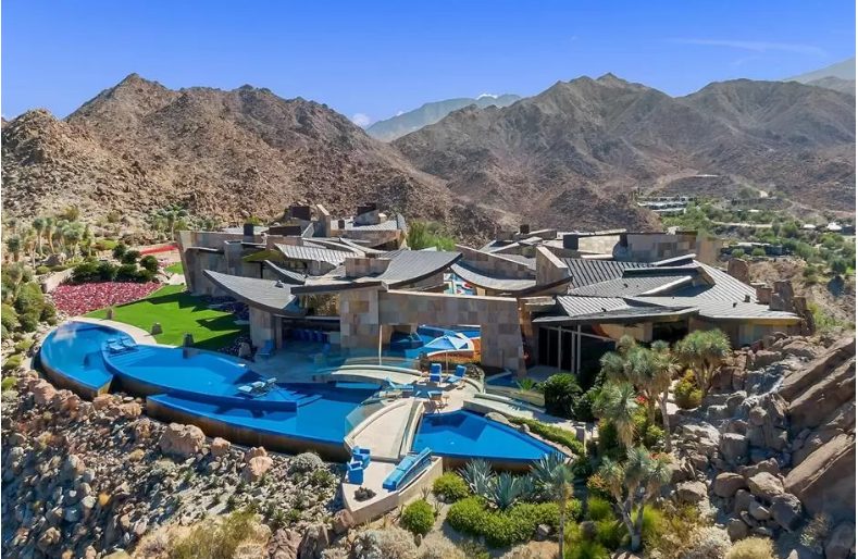 Summit Cove Mansion billionaire backyards