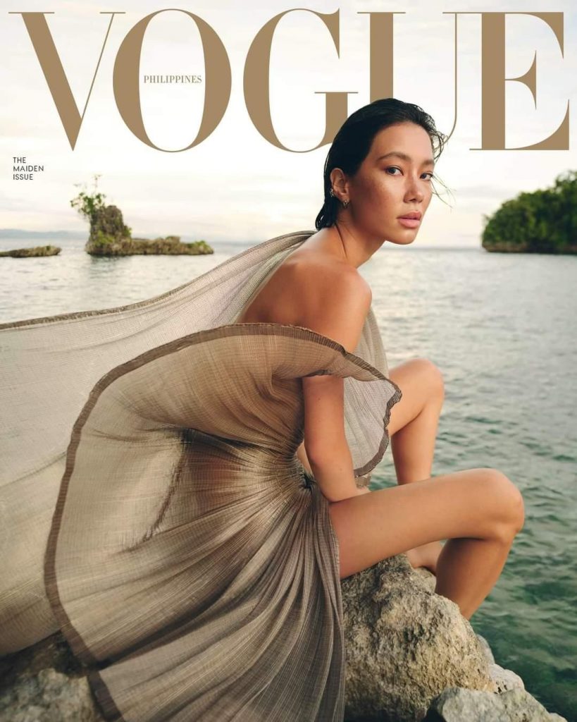 Vogue Philippines' first issue features Chloe Magno on the cover