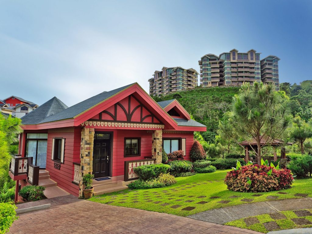 resort community with a breathtkaing view in Tagaytay City one bedroom luxury condo in tagaytay